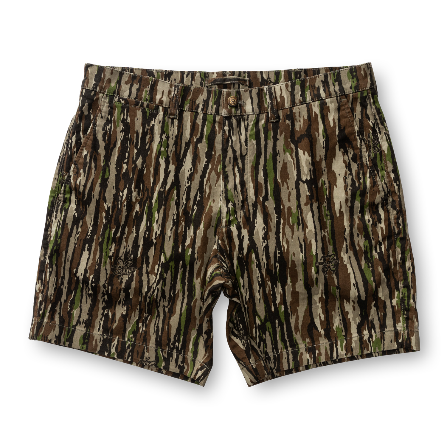 Duck Head Realtree 7" Gold School Chino Short - Original Camo