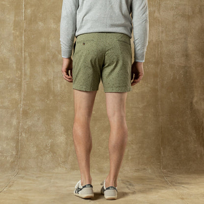 Duck Head 7" Gold School Chino Short - Tea Leaf Print