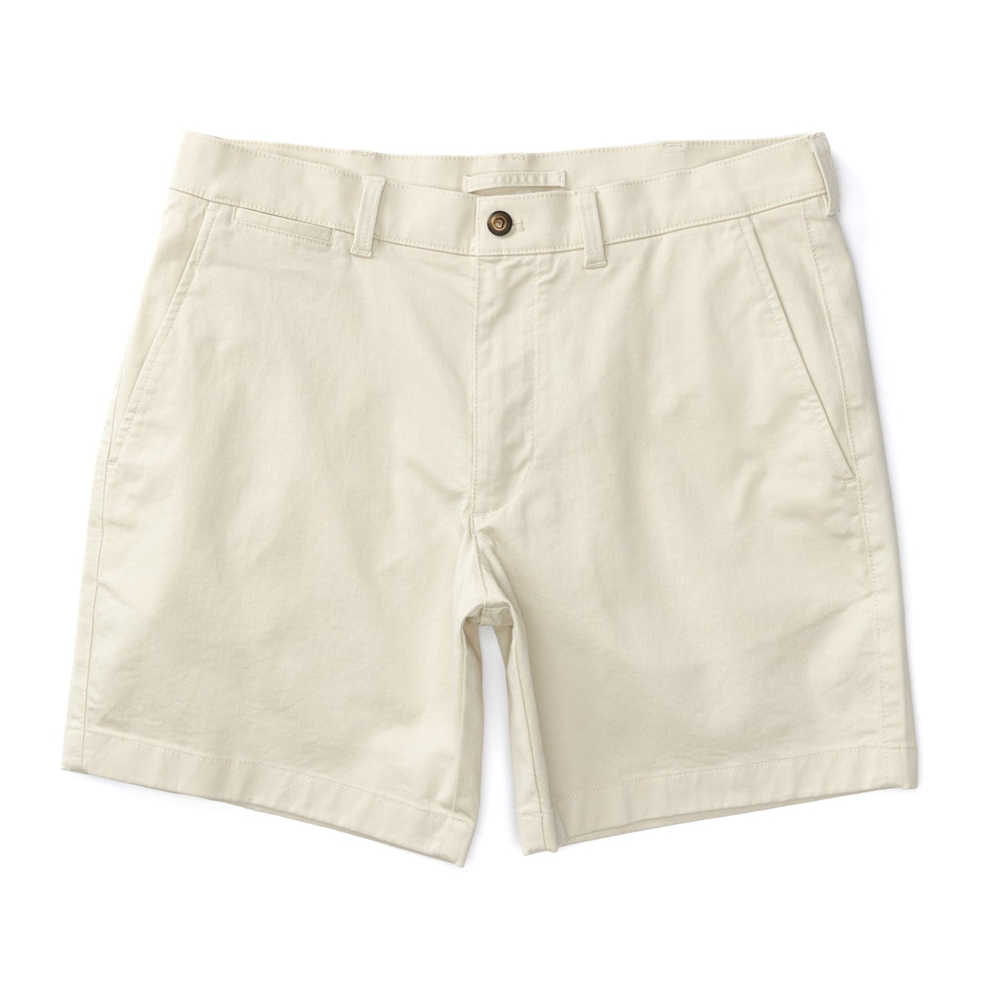 Duck Head 7" Gold School Chino Short - Stone Gold Patch