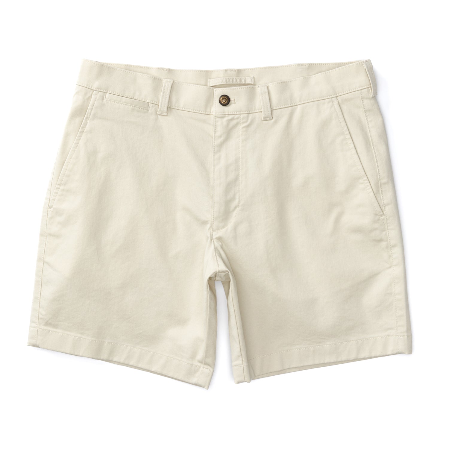 Duck Head 7" Gold School Chino Short - Stone Gold Patch