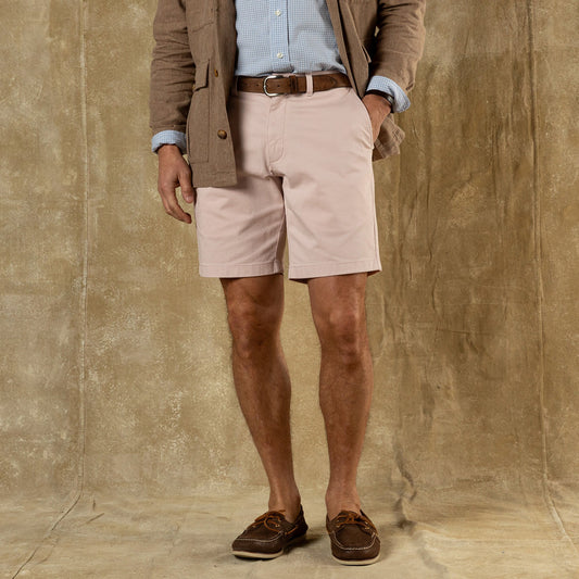 Duck Head 9" Gold School Chino Short - Washed Pink