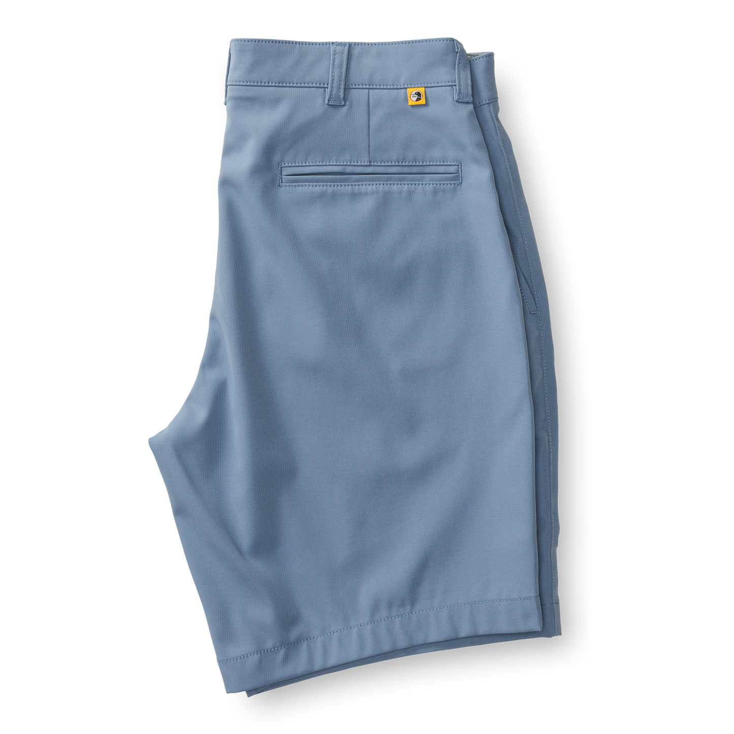 Duck Head 9" Long Drive Performance Short - Chambray Blue