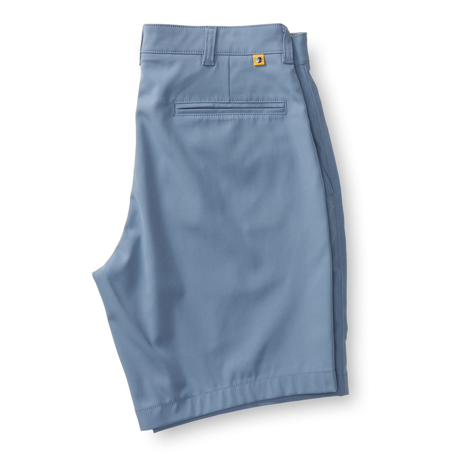 Duck Head 9" Long Drive Performance Short - Chambray Blue