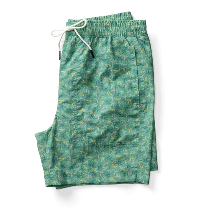 Duck Head 6" Sailport Swim Short - Aspen Green