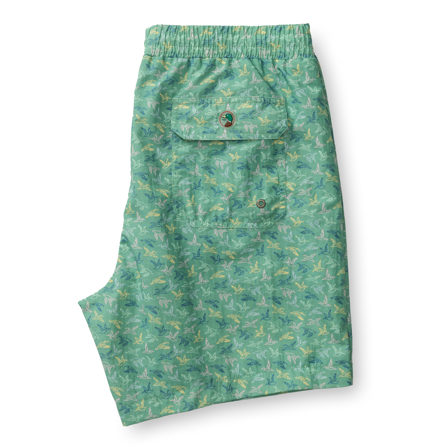 Duck Head 6" Sailport Swim Short - Aspen Green