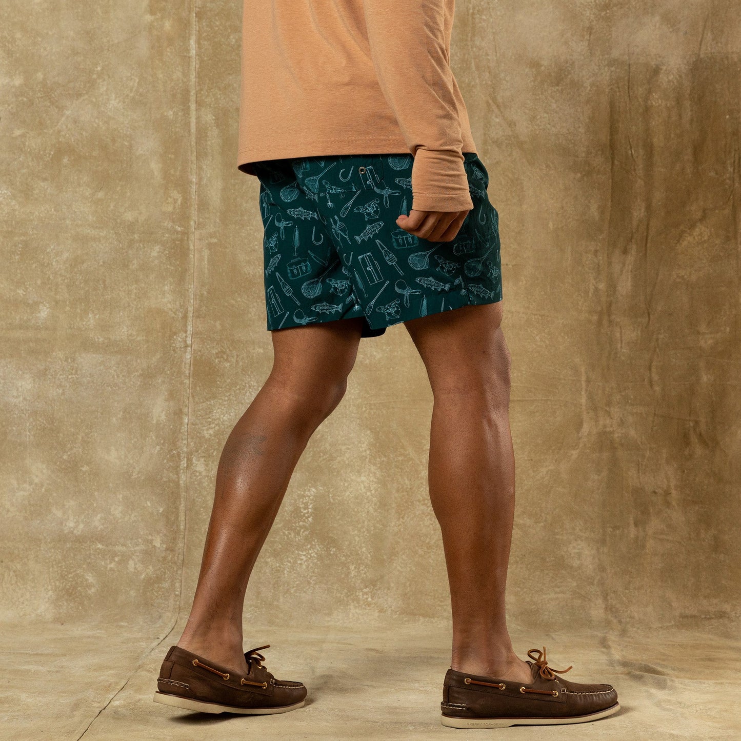 Duck Head 6" Sailport Swim Short - Midnight Teal