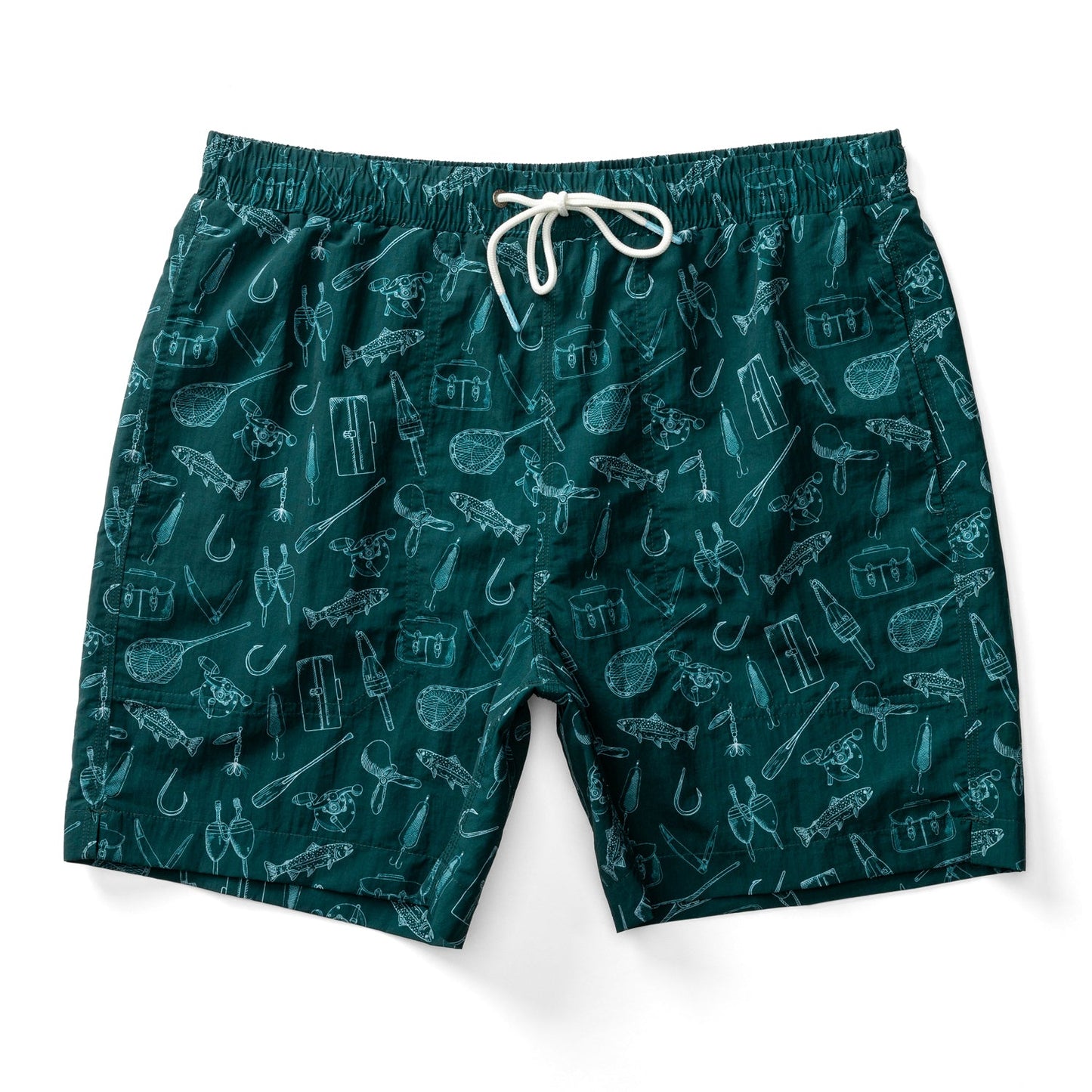 Duck Head 6" Sailport Swim Short - Midnight Teal