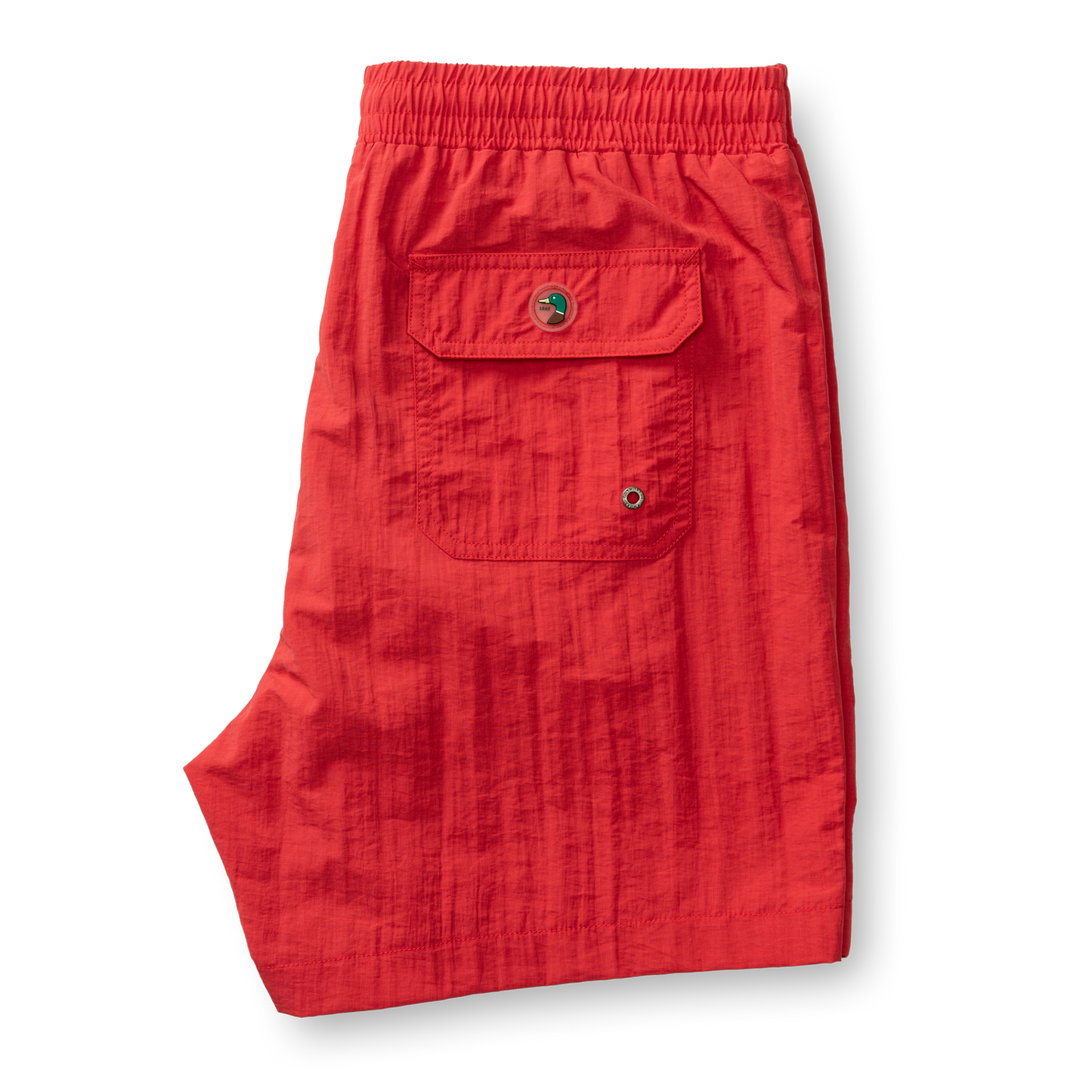 Duck Head 6" Sailport Swim Short - Classic Red