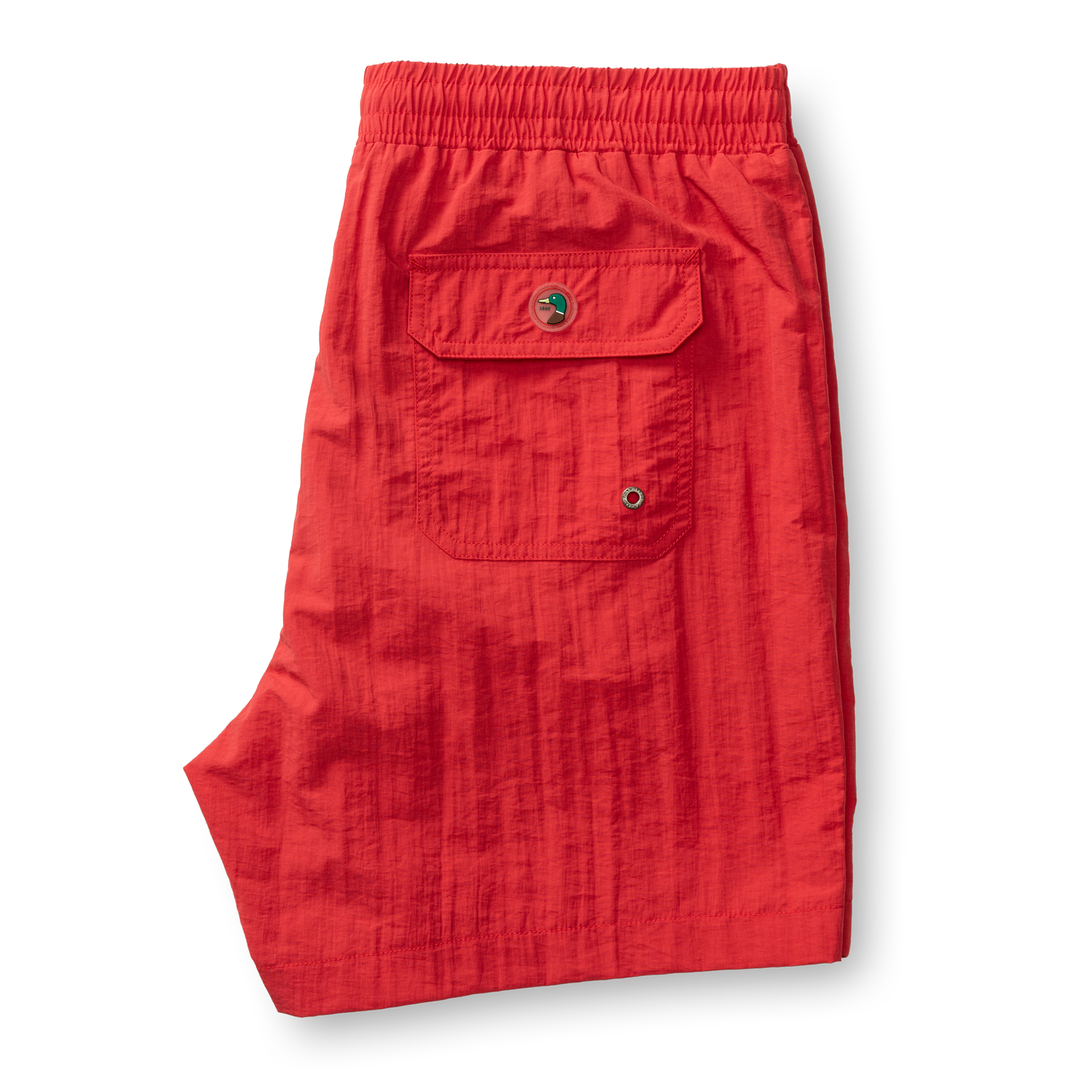 Duck Head 6" Sailport Swim Short - Classic Red