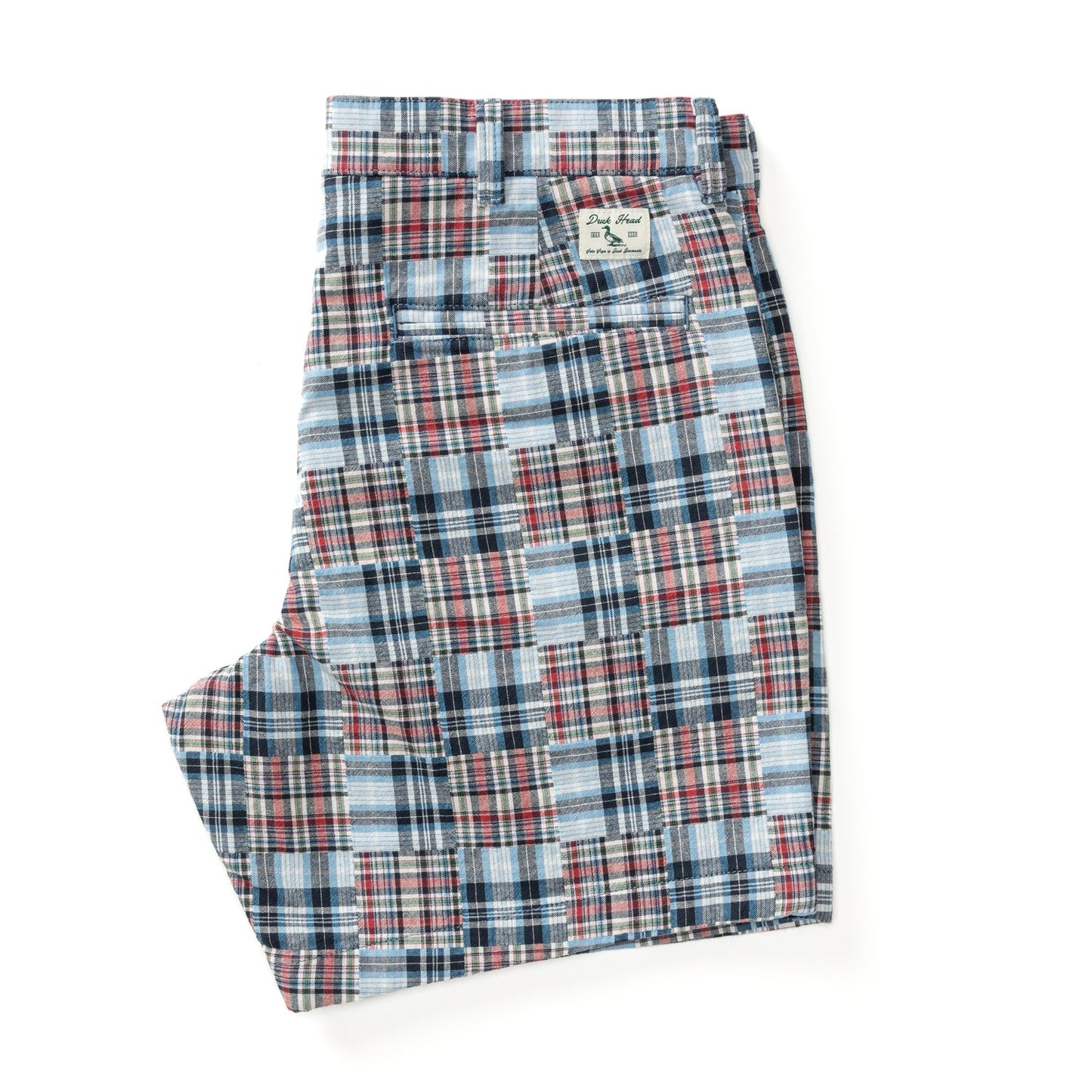 Duck Head 7” Madras Gold School Chino Short - 160th Anniversary Edition