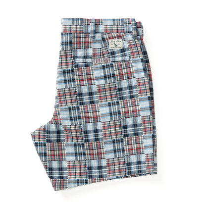 Duck Head 7” Madras Gold School Chino Short - 160th Anniversary Edition