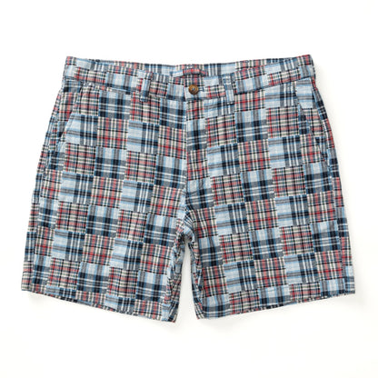 Duck Head 7” Madras Gold School Chino Short - 160th Anniversary Edition