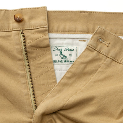 Duck Head 7” Pleated Gold School Chino Short - 160th Anniversary Edition