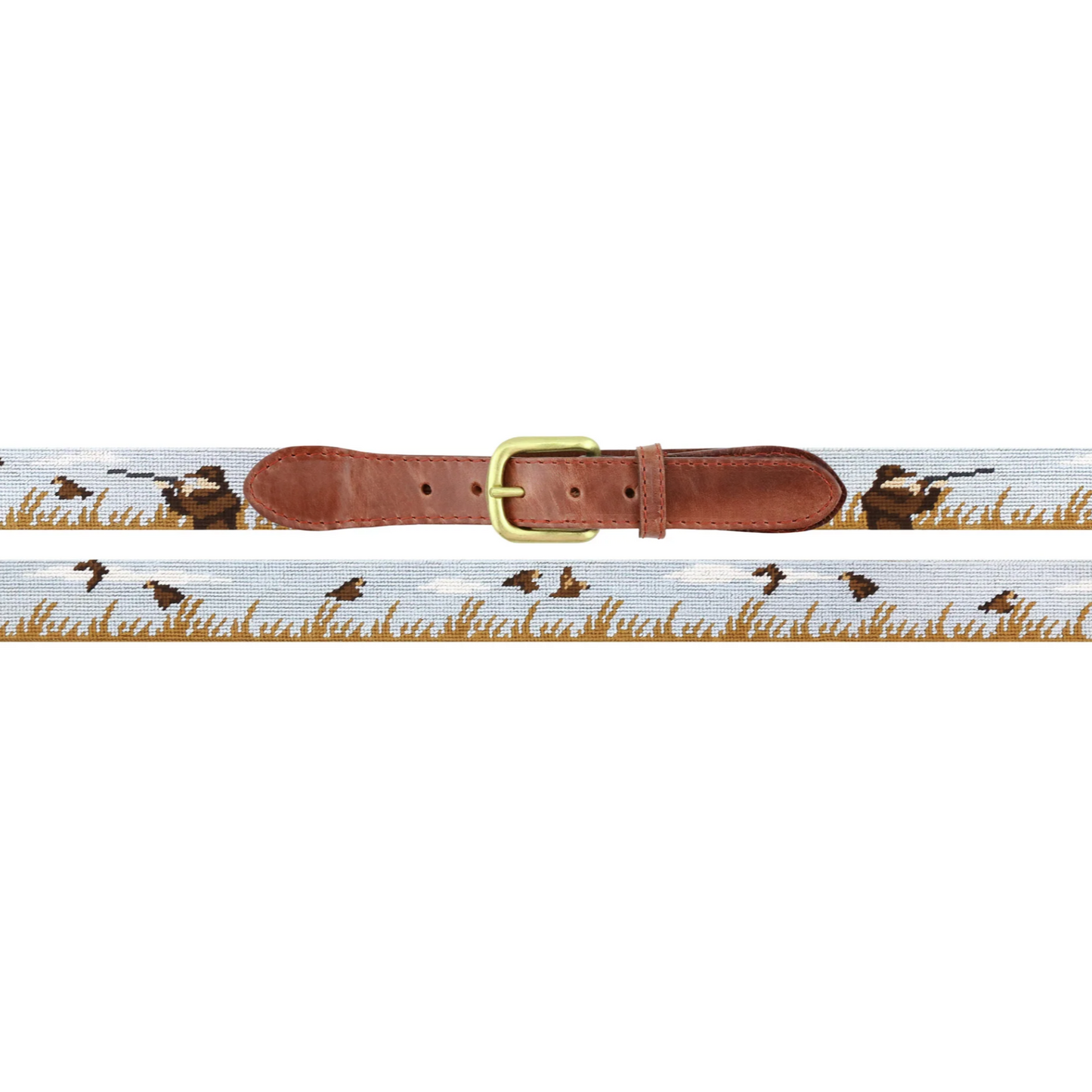 Duck Head Smathers & Branson Upland Shoot Belt - Light Blue