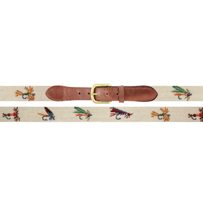 Duck Head Smathers & Branson Fishing Flies Belt - Light Khaki