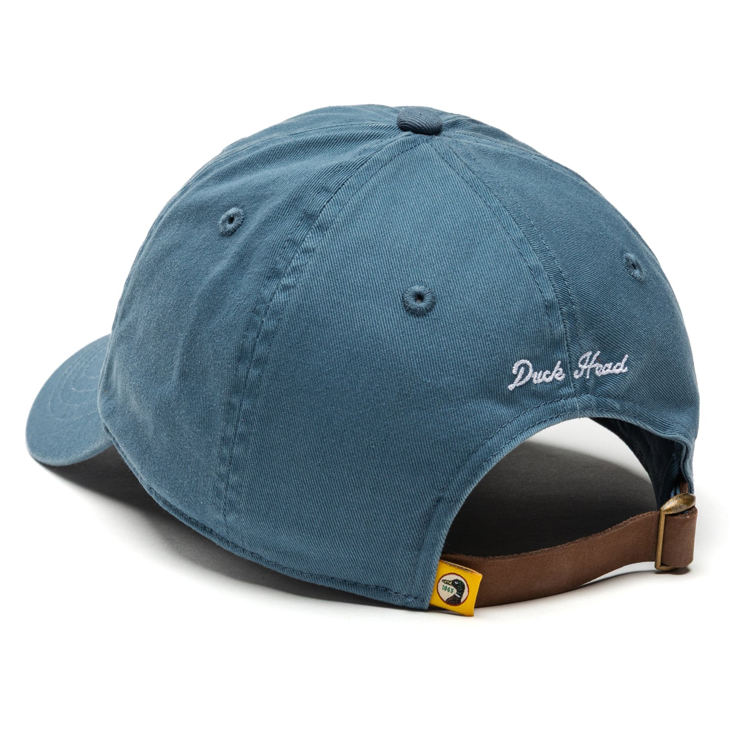 Duck Head Embroidered Mallard Cotton Twill Hat - Blue Horizon