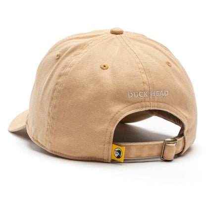 Duck Head Circle Patch Twill Hat - Desert Sand