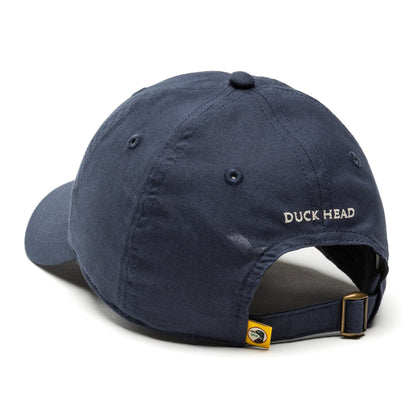 Duck Head Circle Patch Cotton Linen Hat - Mallard Blue