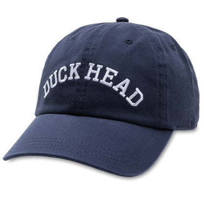 Duck Head Gold School Twill Hat - Navy