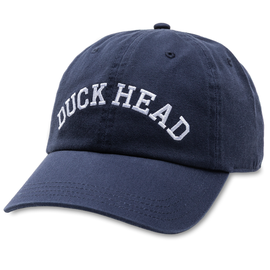Duck Head Gold School Twill Hat - Navy