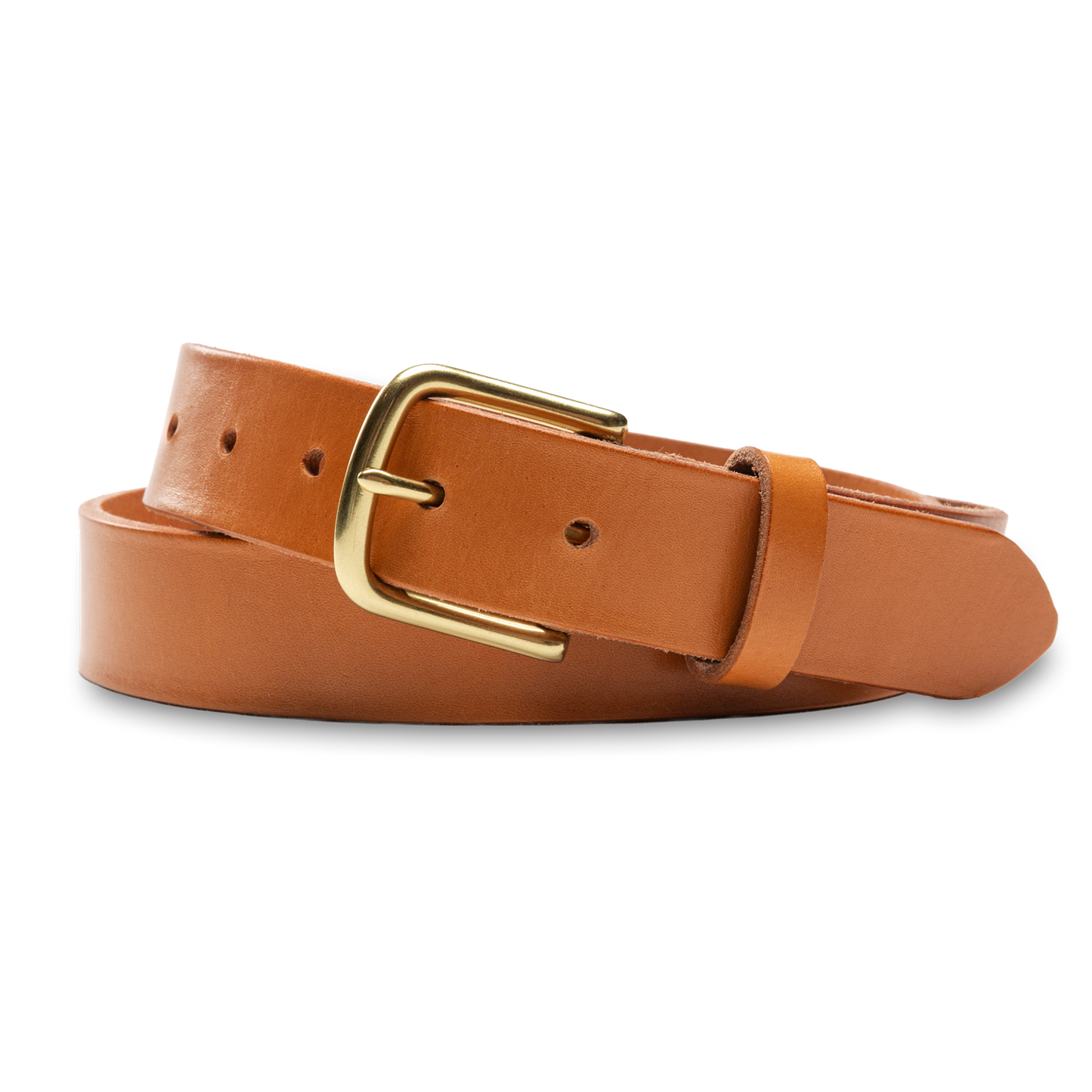 Duck Head English Leather Belt - Clay