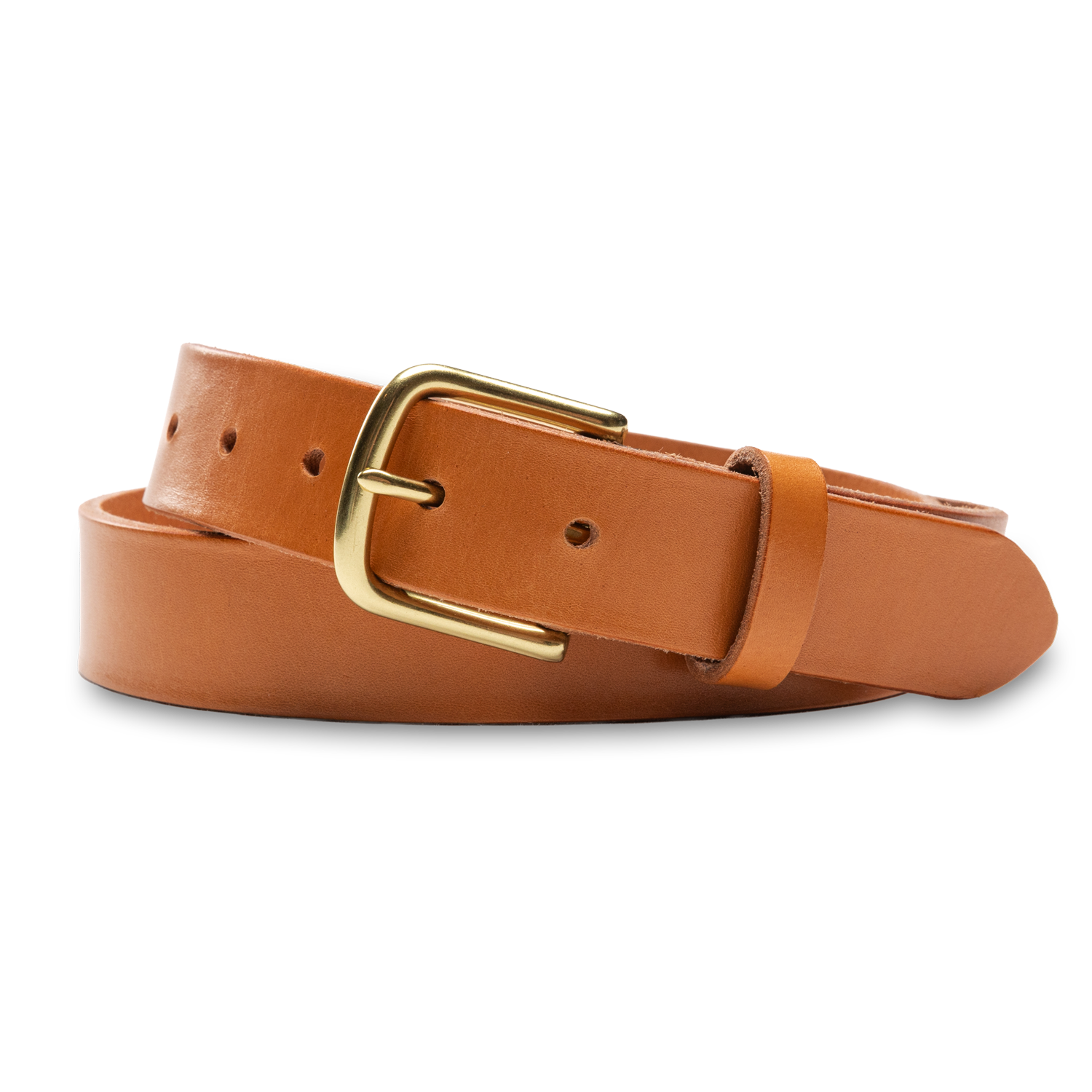 Duck Head English Leather Belt - Clay