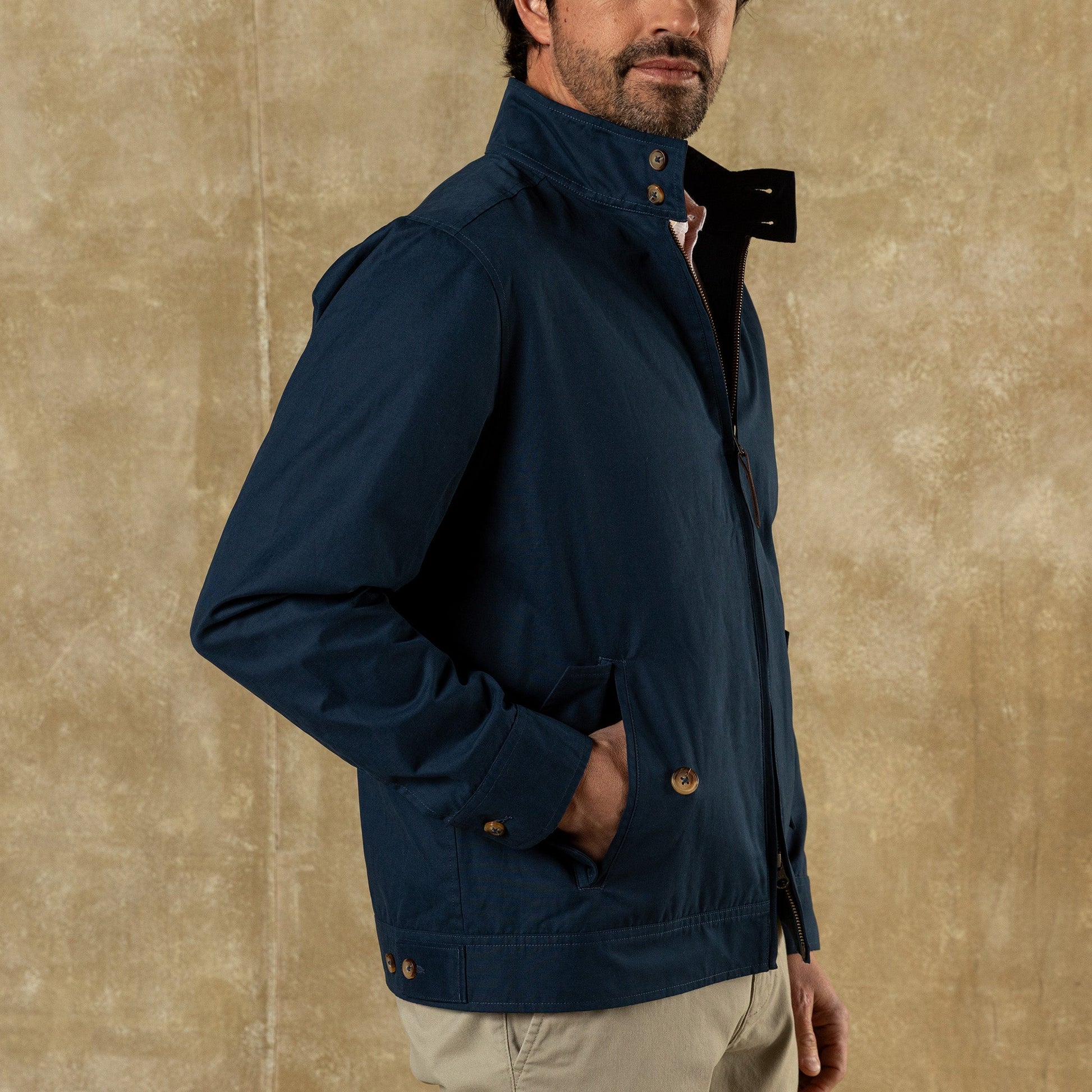 Duck Head Duck Head Denim Co. Harrington Jacket - Navy