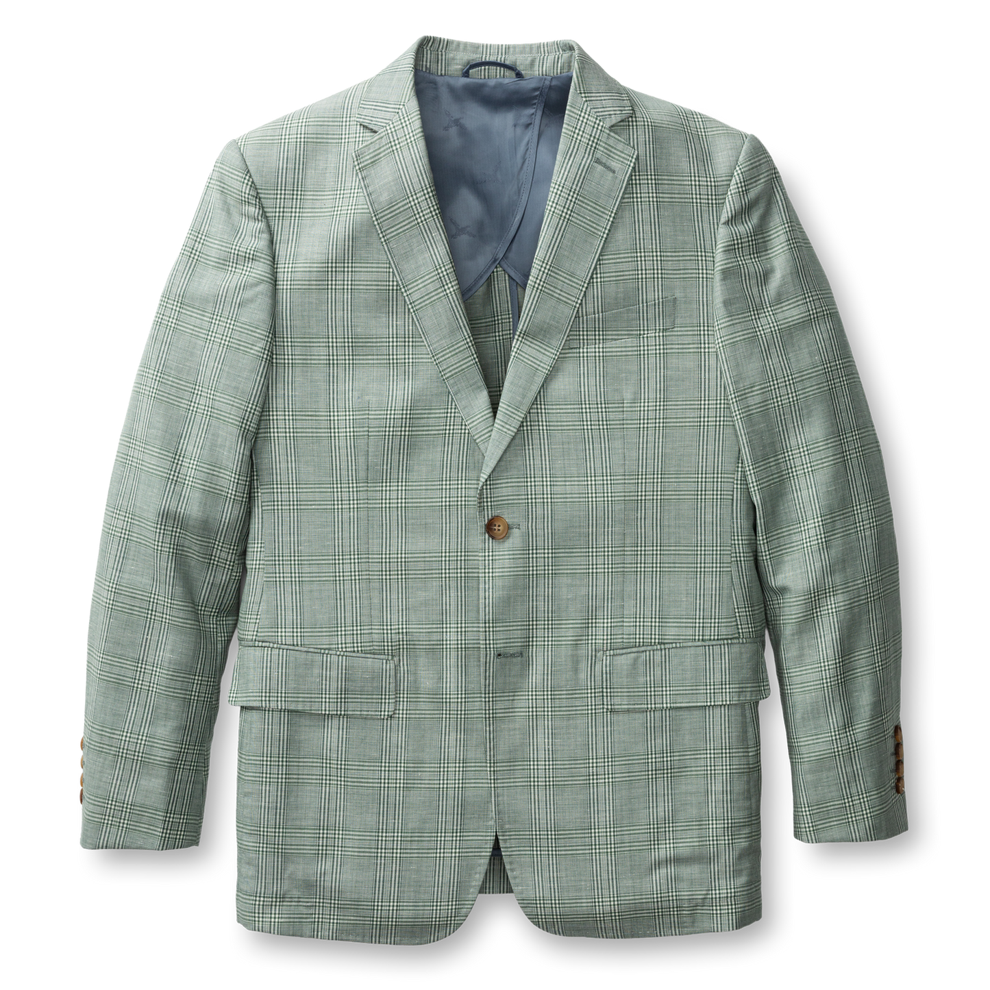 Duck Head Langdon Plaid Sport Coat - Hunter Green