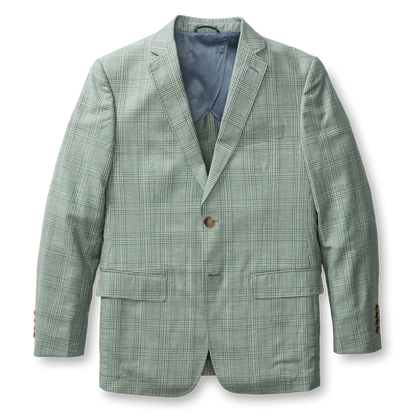 Duck Head Langdon Plaid Sport Coat - Hunter Green