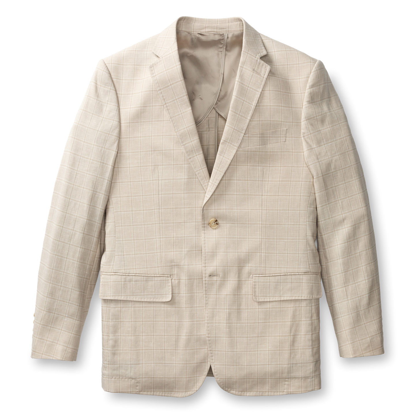 Duck Head Hastings Plaid Sport Coat - Tan