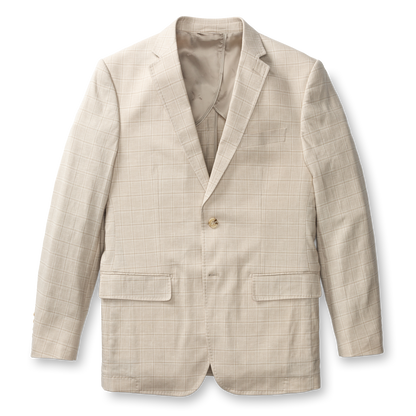 Duck Head Hastings Plaid Sport Coat - Tan