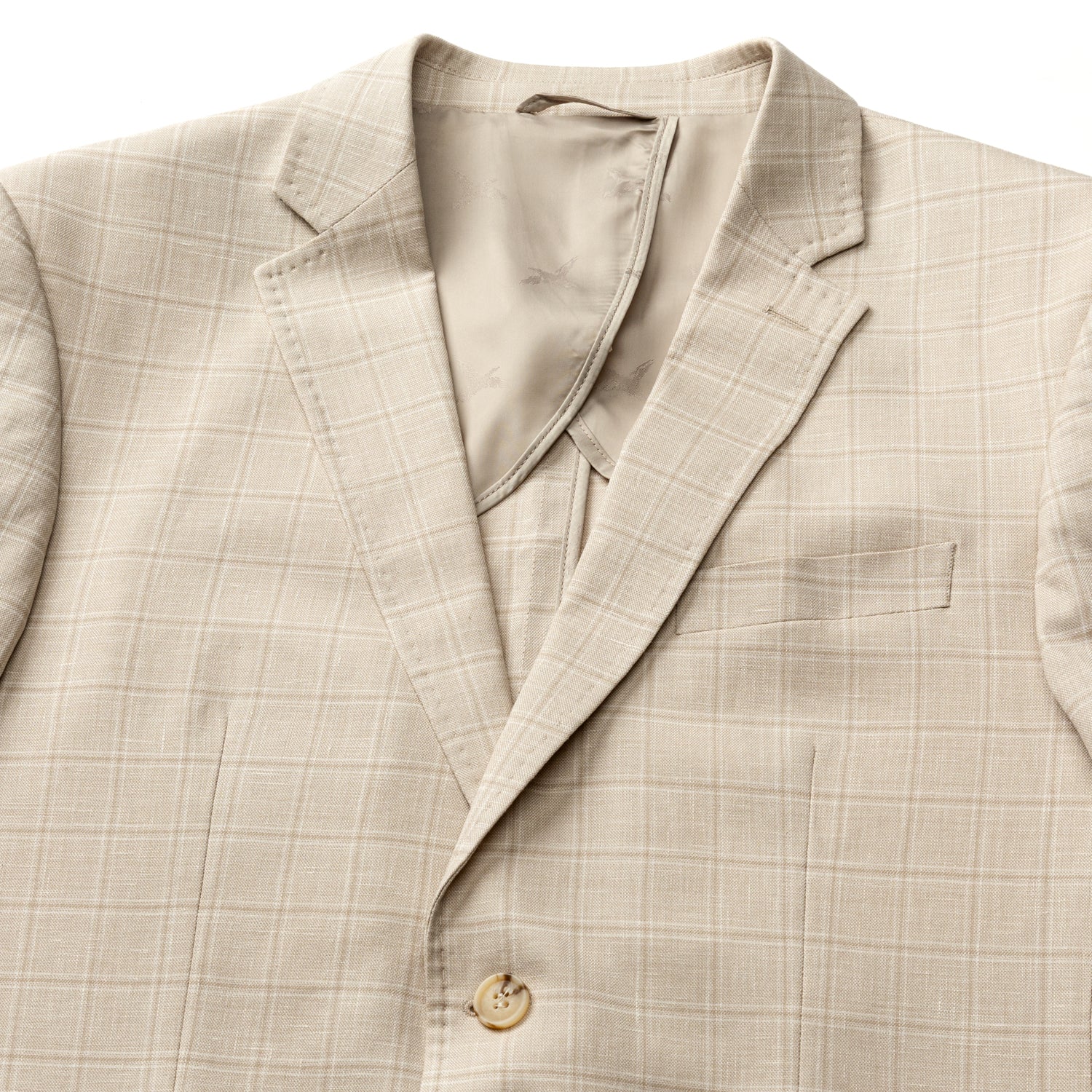Duck Head Hastings Plaid Sport Coat - Tan