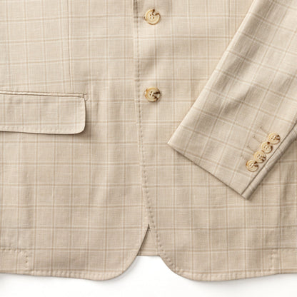 Duck Head Hastings Plaid Sport Coat - Tan
