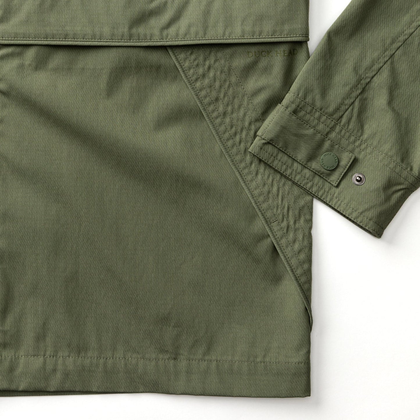 Duck Head Drifter Weather Resistant Jacket - Clover Green