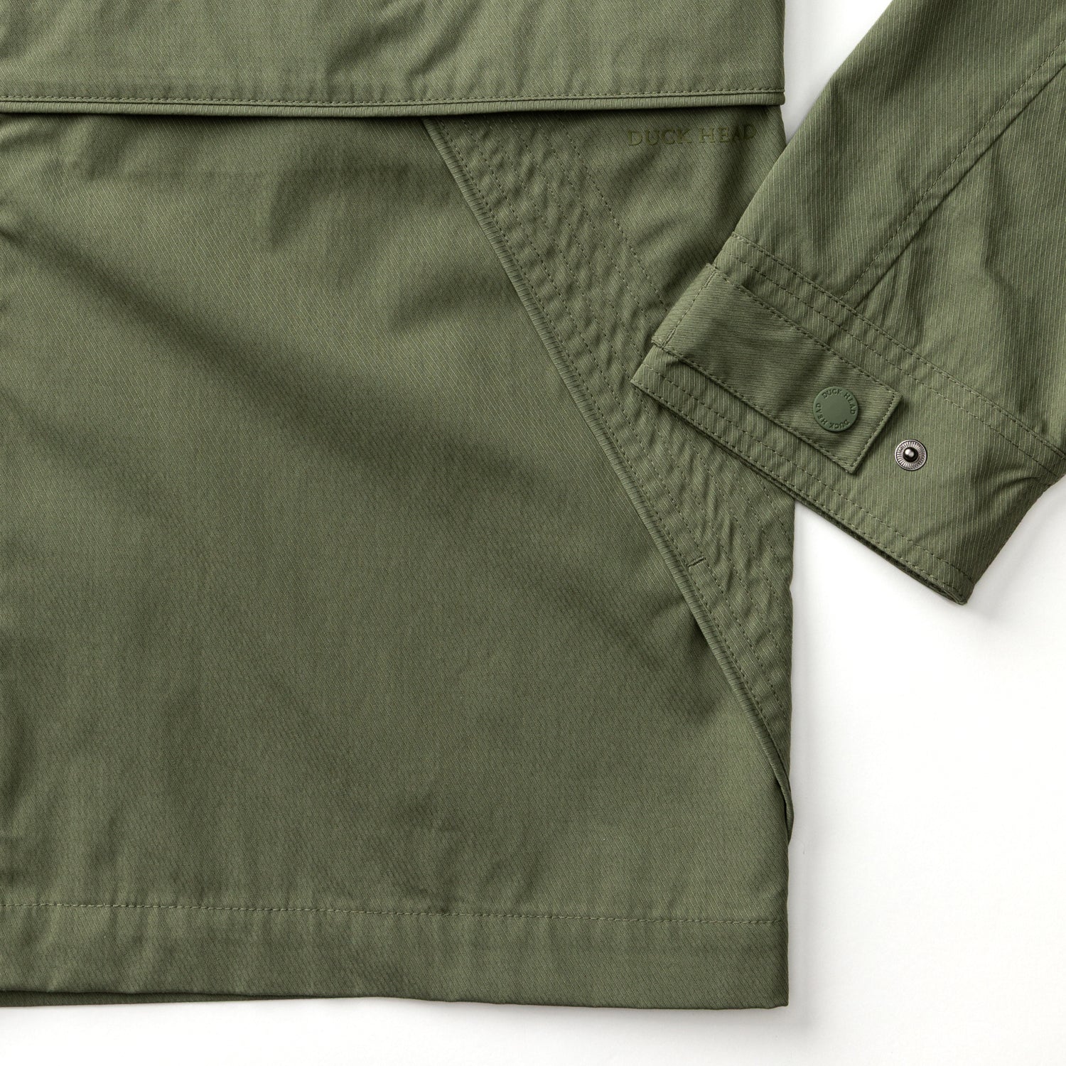 Duck Head Drifter Weather Resistant Jacket - Clover Green