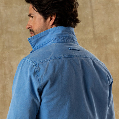 Duck Head Garment Dyed Duck Canvas Jacket - Cornflower Blue