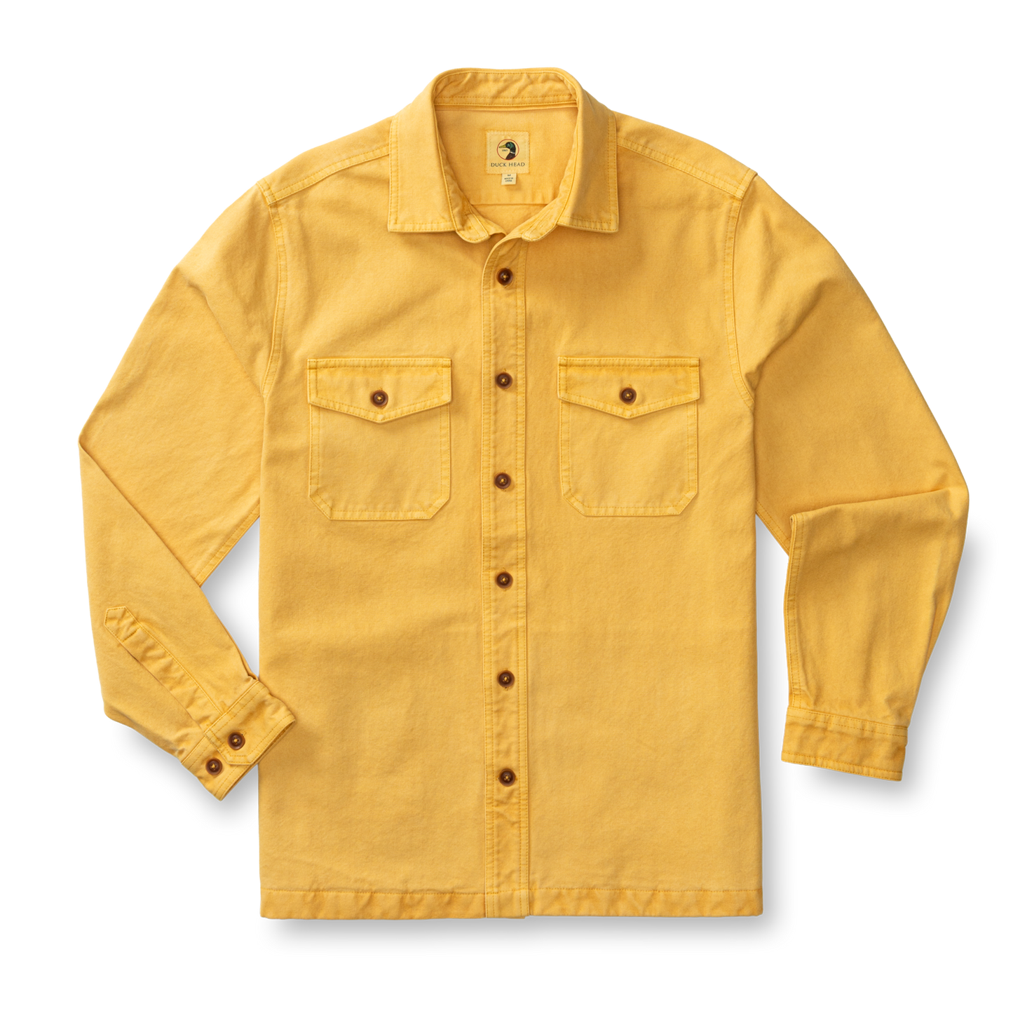 Duck Head Garment Dyed Duck Canvas Jacket - Sunwashed Yellow