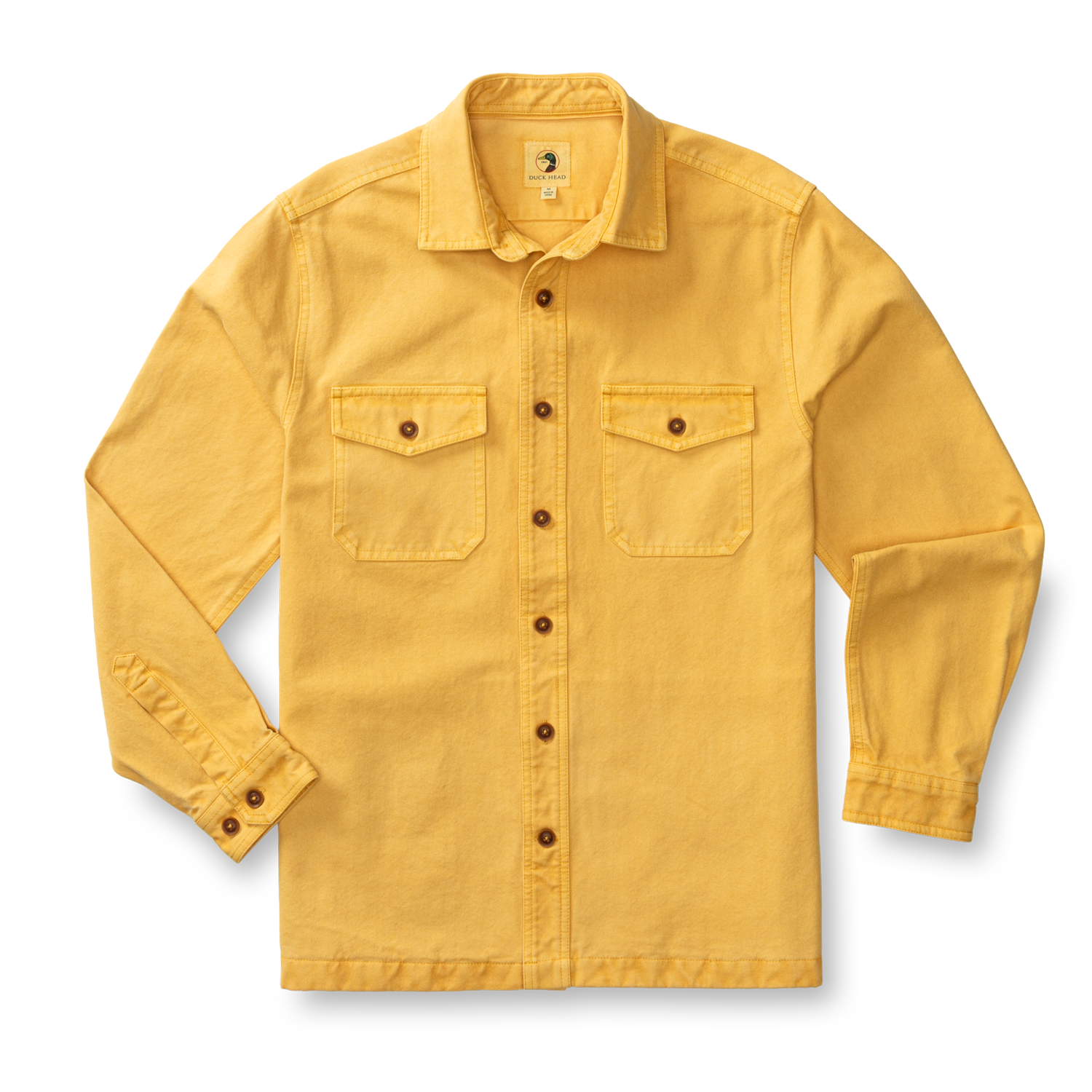 Duck Head Garment Dyed Duck Canvas Jacket - Sunwashed Yellow