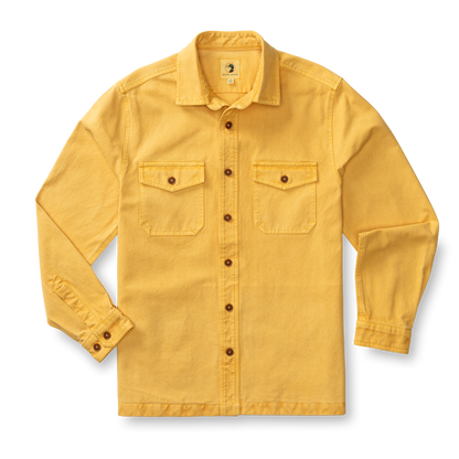 Duck Head Garment Dyed Duck Canvas Jacket - Sunwashed Yellow