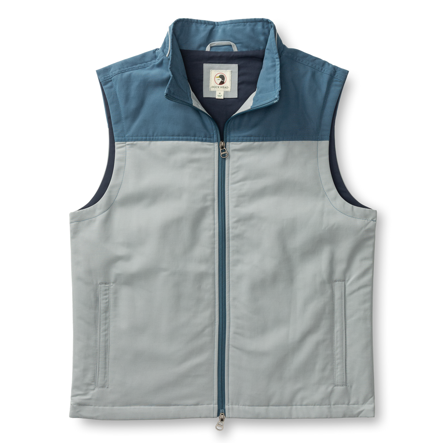 Duck Head Long Drive Performance Vest - Quarry Grey