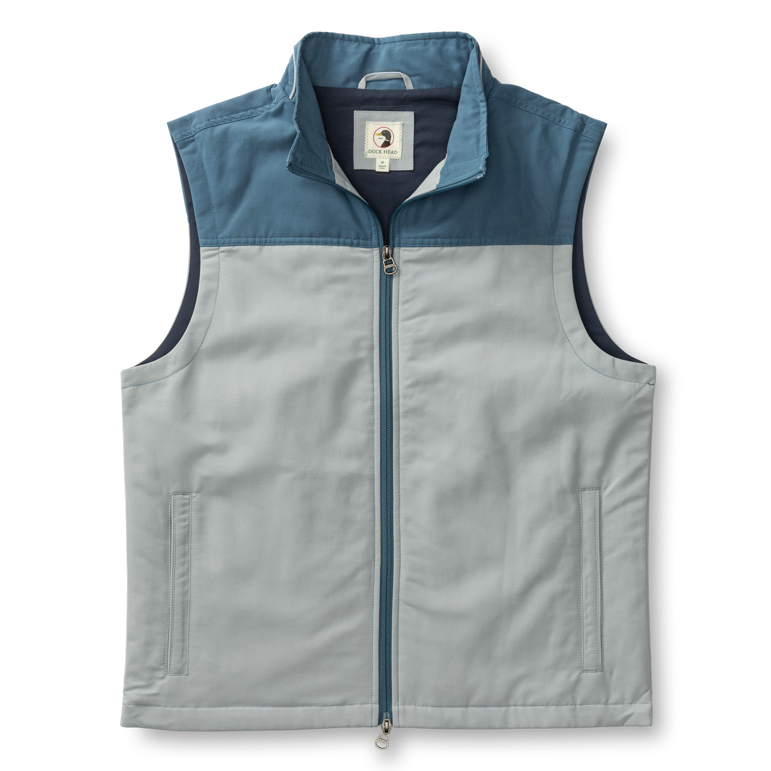 Duck Head Long Drive Performance Vest - Quarry Grey