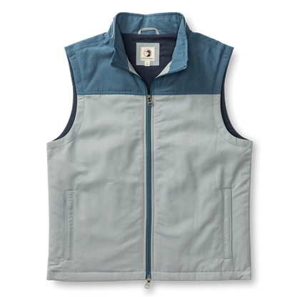 Duck Head Long Drive Performance Vest - Quarry Grey
