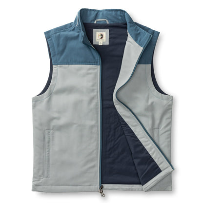Duck Head Long Drive Performance Vest - Quarry Grey