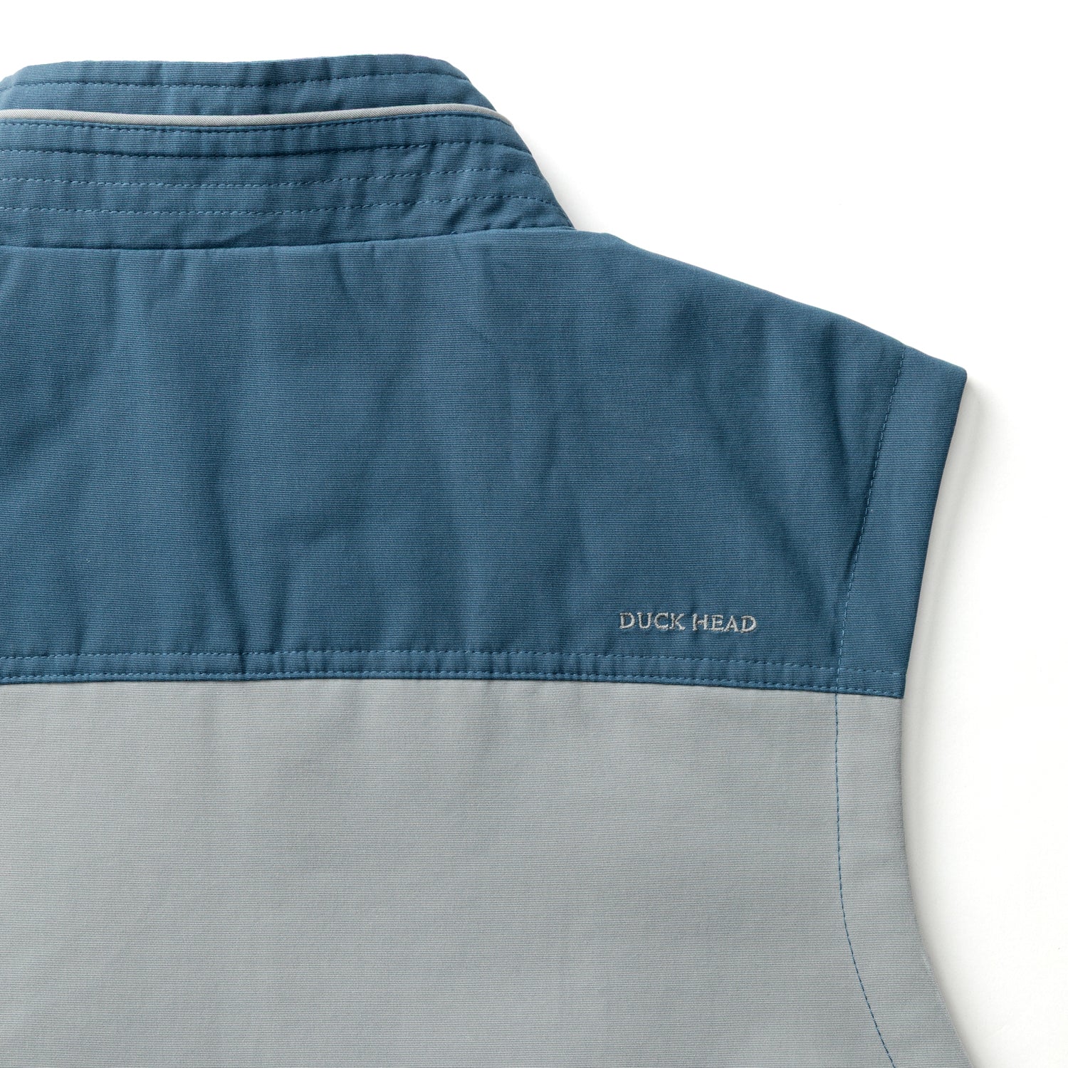 Duck Head Long Drive Performance Vest - Quarry Grey