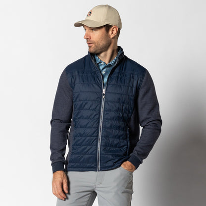 Duck Head Ridgeland Performance Quilted Jacket - Navy