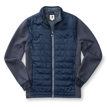 Duck Head Ridgeland Performance Quilted Jacket - Navy