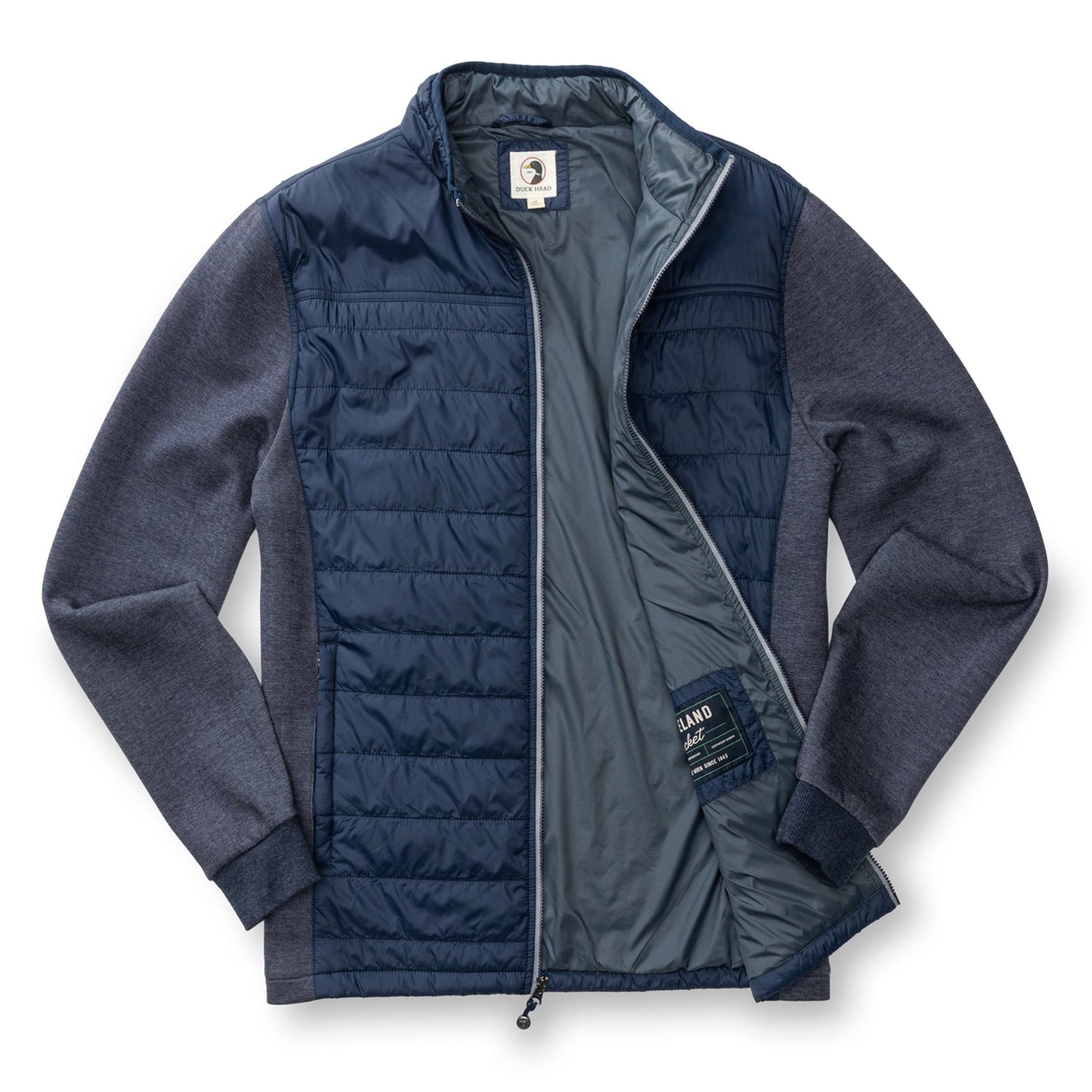 Duck Head Ridgeland Performance Quilted Jacket - Navy