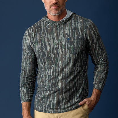Duck Head Realtree Windward Performance Hooded T-Shirt - Original Camo