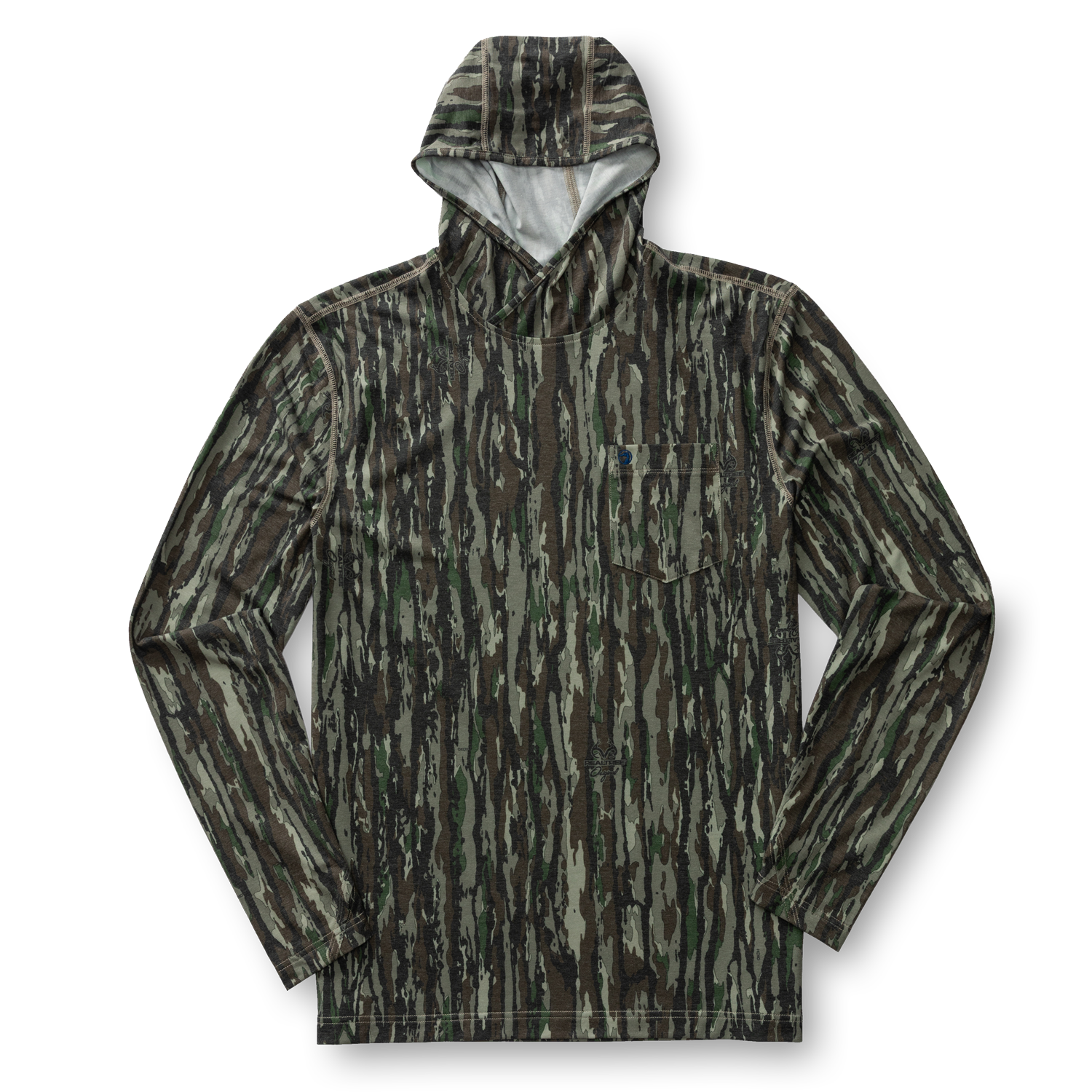 Duck Head Realtree Windward Performance Hooded T-Shirt - Original Camo
