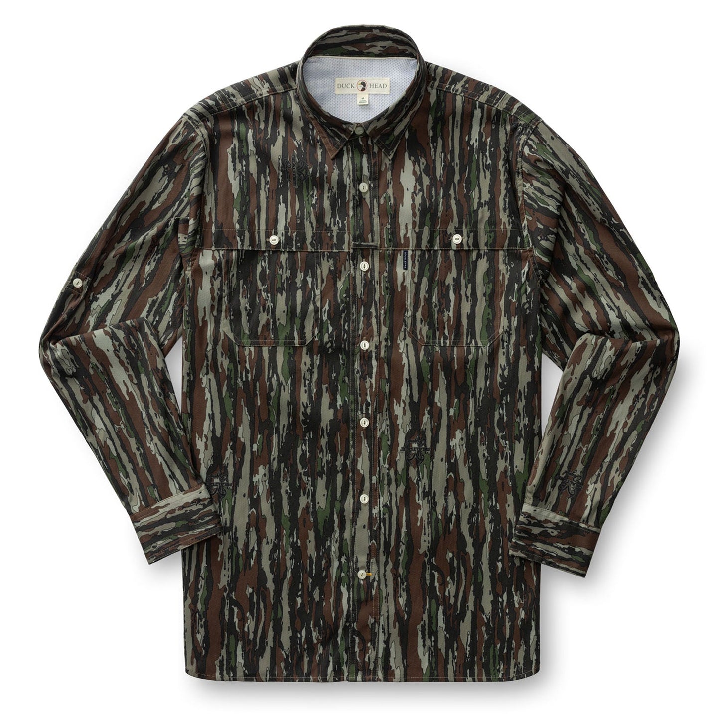 Duck Head Realtree Performance Dobby Guide Shirt - Original Camo